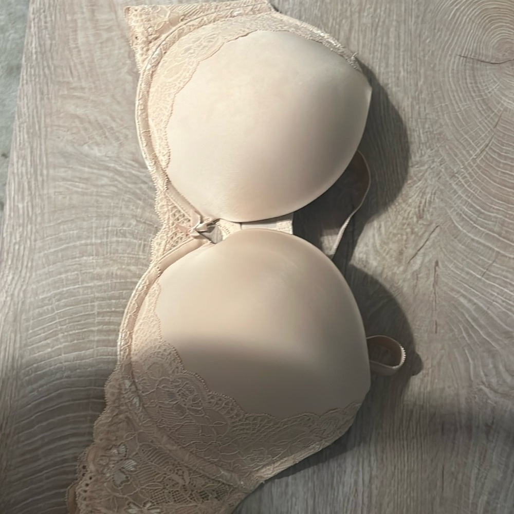 Torrid push up bra beige